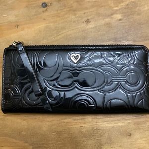 Coach leather wallet